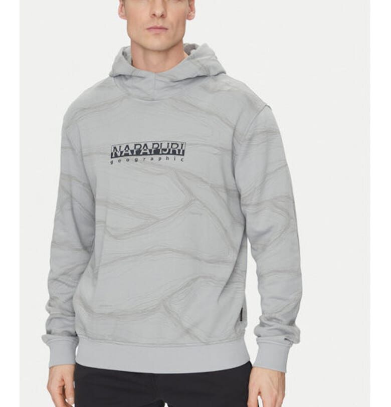 Мъжки суичър -  305102607 - Памук - - Сив Napapijri