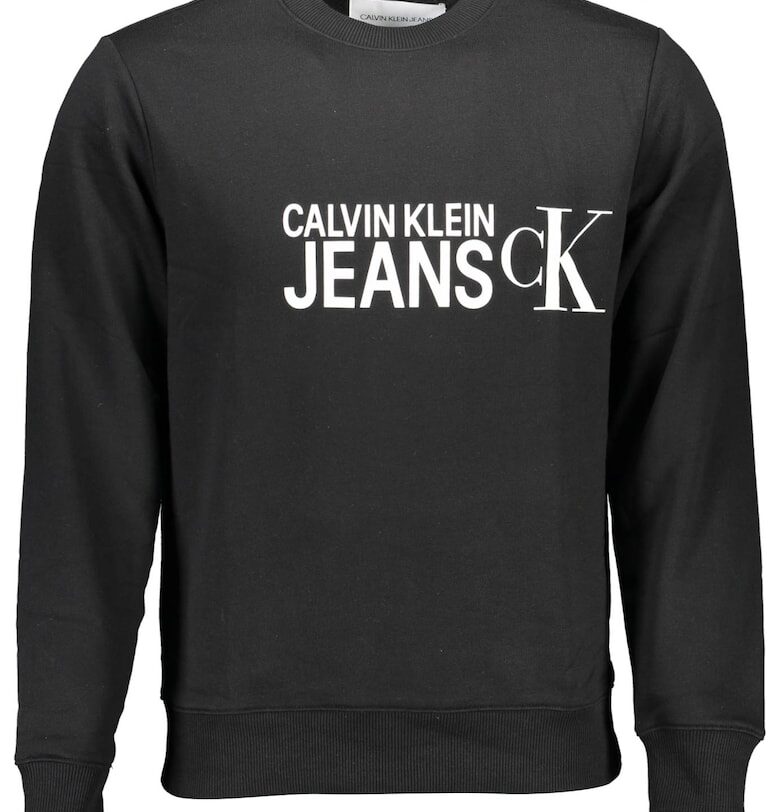 Мъжки суичър -  925158 - Ежедневен - Черен - CALVIN KLEIN