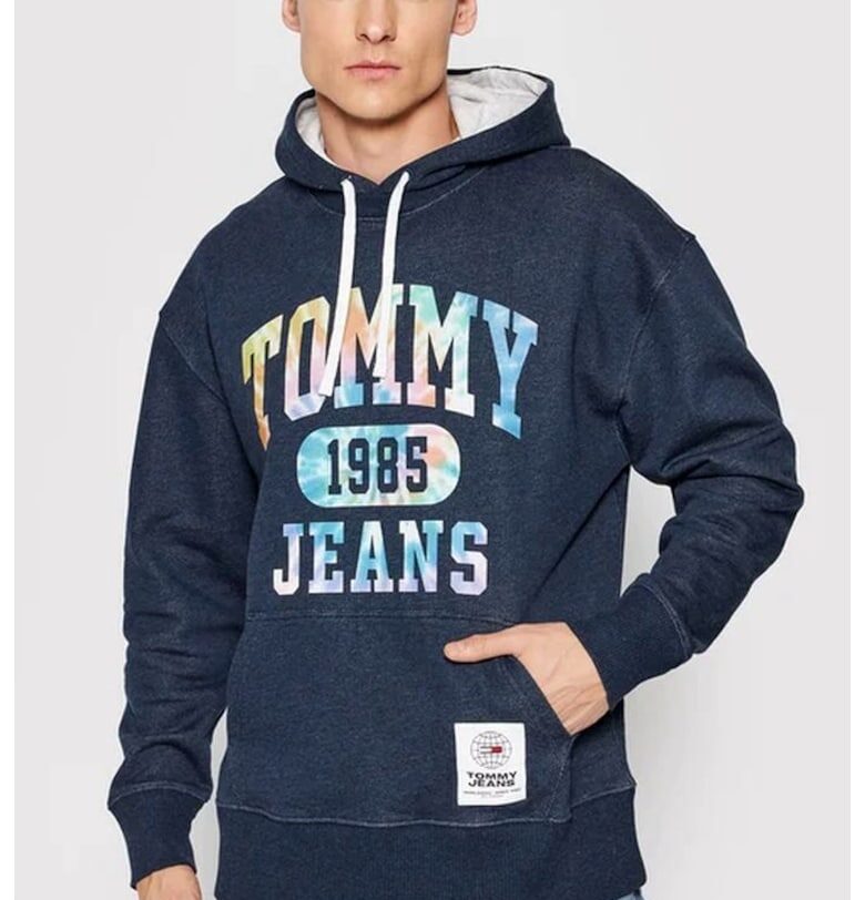 Мъжки суичър  DM0DM12350 - Син Tommy Hilfiger