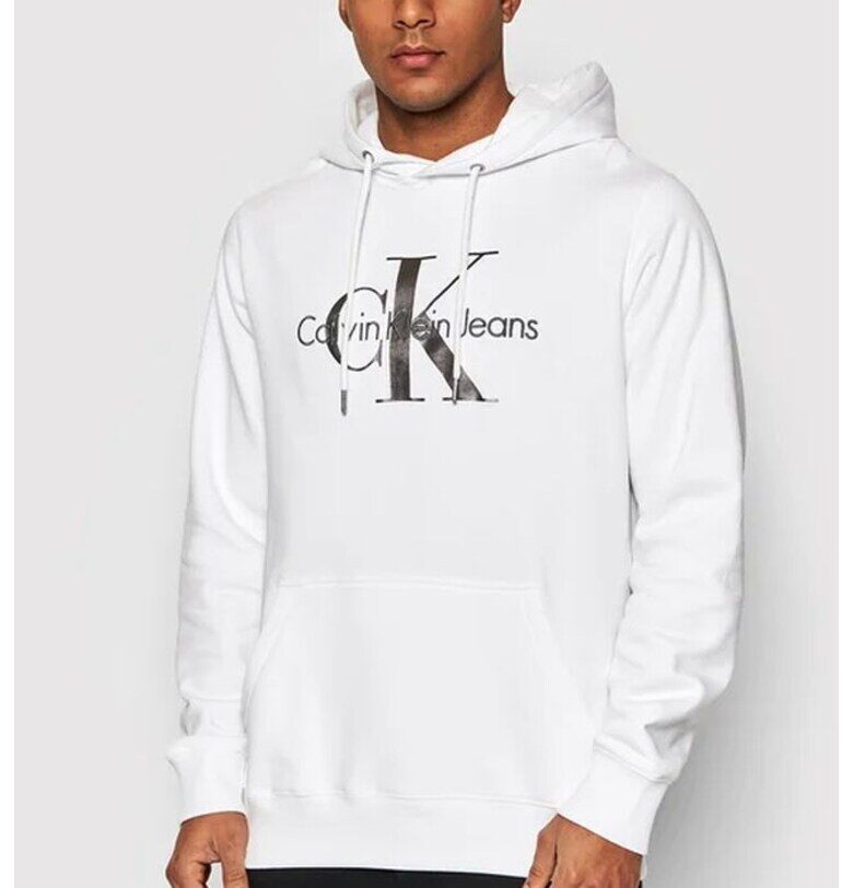 Мъжки суичър J30J320805 - Бял CALVIN KLEIN