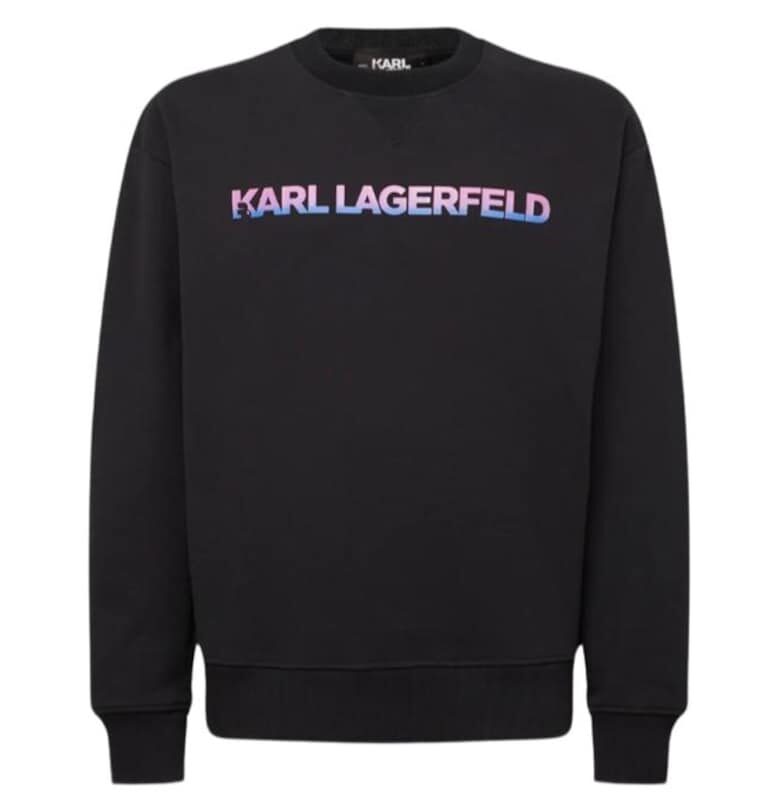 Мъжки суичър  размер Черен - Черен Karl Lagerfeld