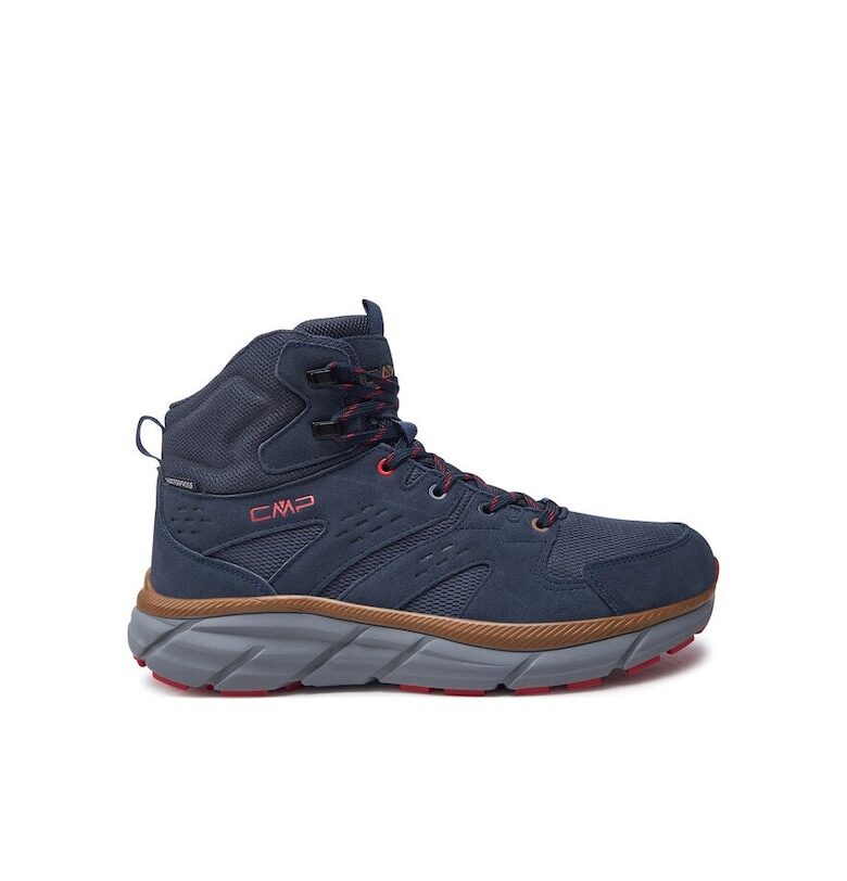 Мъжки трекинг обувки -  29623 - естествена кожа - тъмносини - Тъмносин CMP