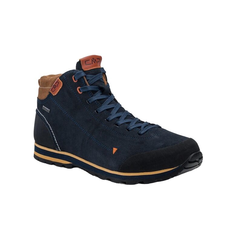 Мъжки трекинг обувки -  Естествена кожа/полиестер - тъмносини - Тъмносин CMP