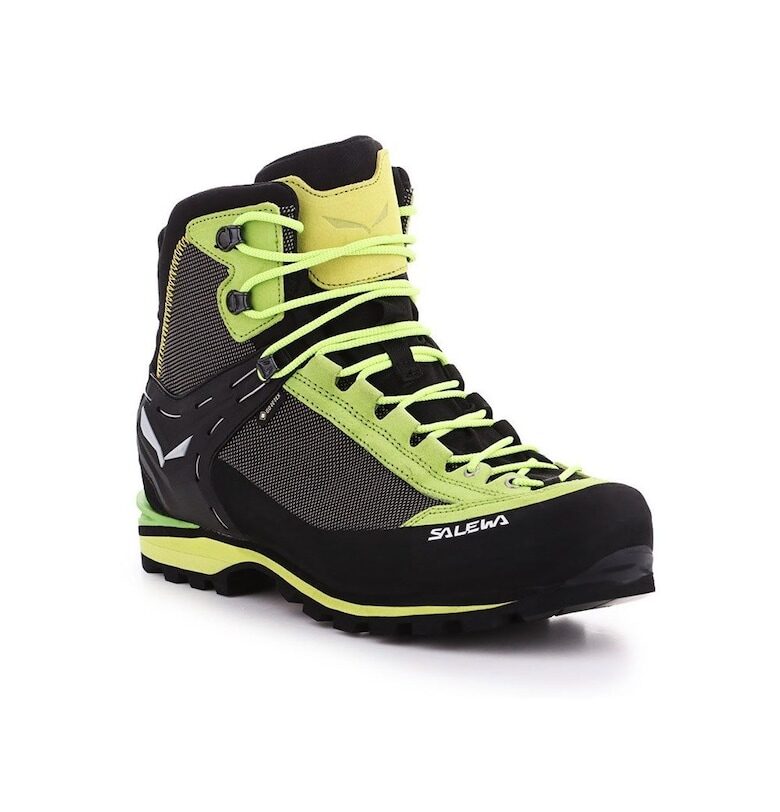 Мъжки трекинг обувки -  Синтетика - Черно/Жълто - Черен/Жълт SALEWA