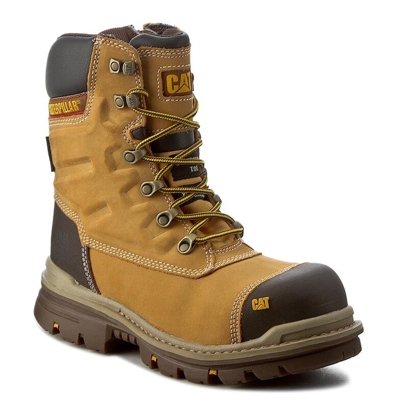 Мъжки туристически обувки  P720148 - естествена кожа - 40 EU - кафяви Caterpillar