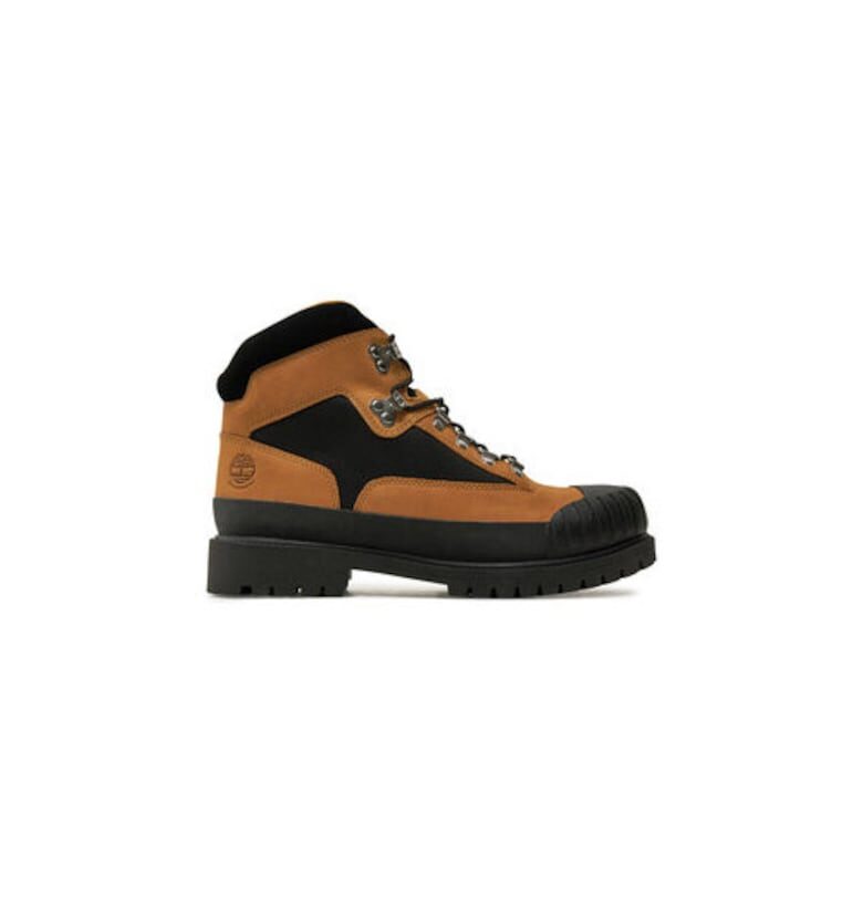 Мъжки туристически обувки  TB0A2QRJ2311 - естествена кожа - Жълт Timberland