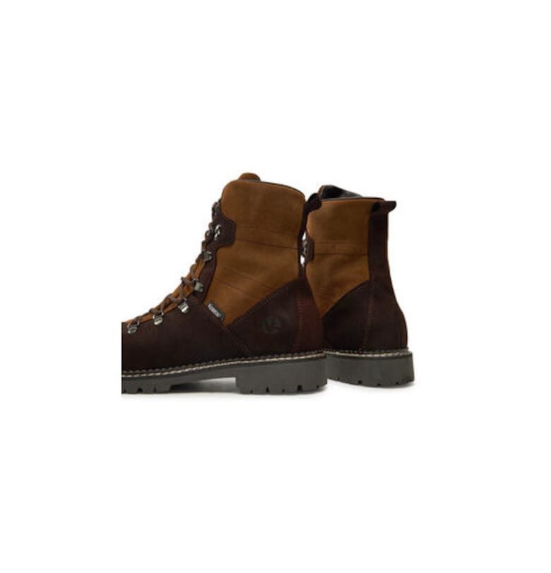 Мъжки туристически обувки  TORONTO - Еко кожа - Кафяви - Кафяв Kimberfeel