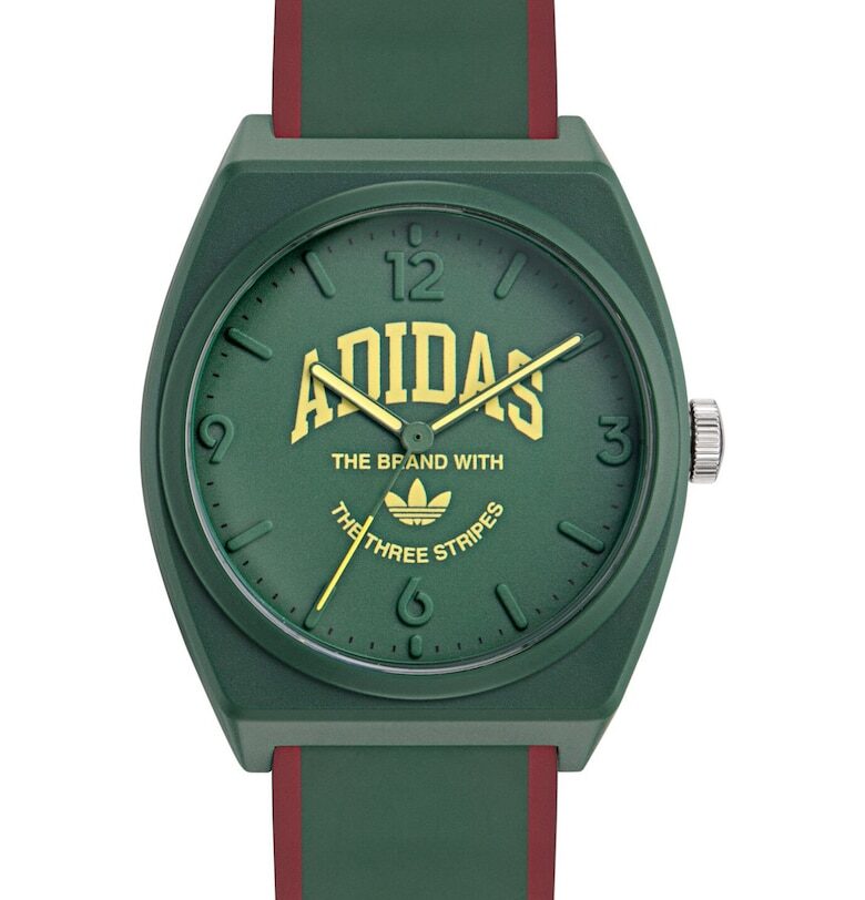 Мъжки часовник  PROJECT TWO GRFX - водоустойчив 5 ATM - каишка от смола - кварцов механизъм adidas