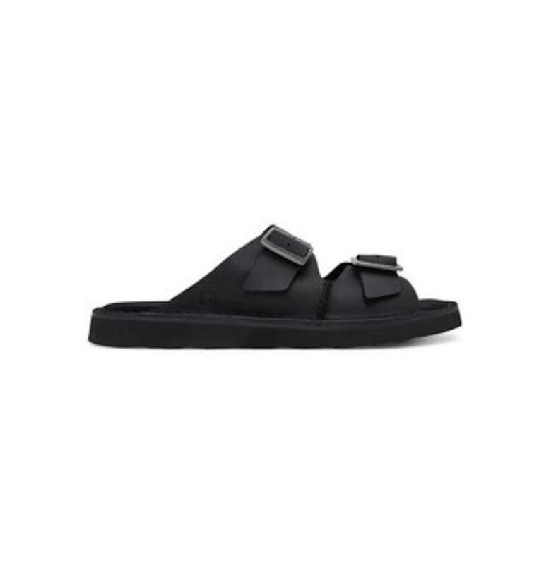 Мъжки чехли  26180885 - Естествена кожа - Черни - Черен Clarks