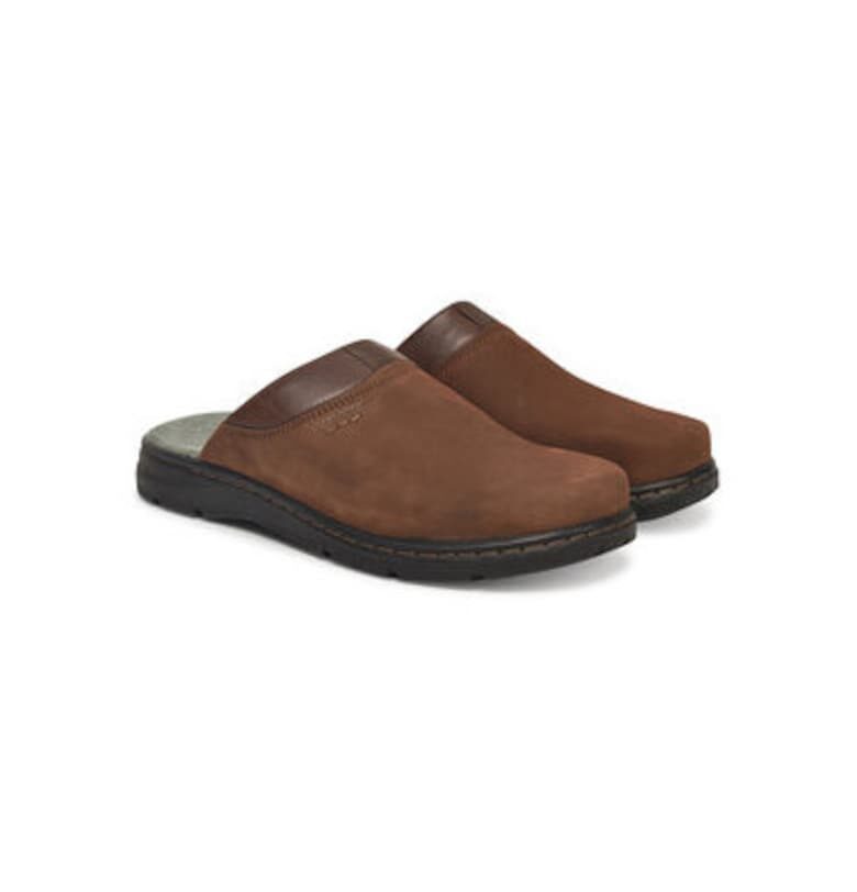 Мъжки чехли  57908 - Естествена кожа - Кафяви - Кафяв Josef Seibel