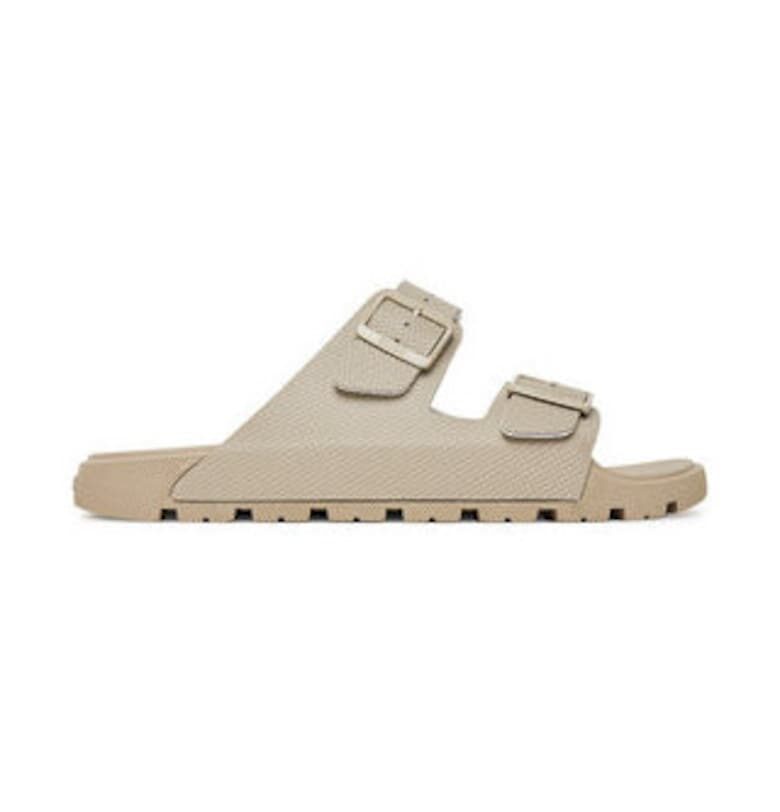 Мъжки чехли -  пластмаса - бежов - BOSS