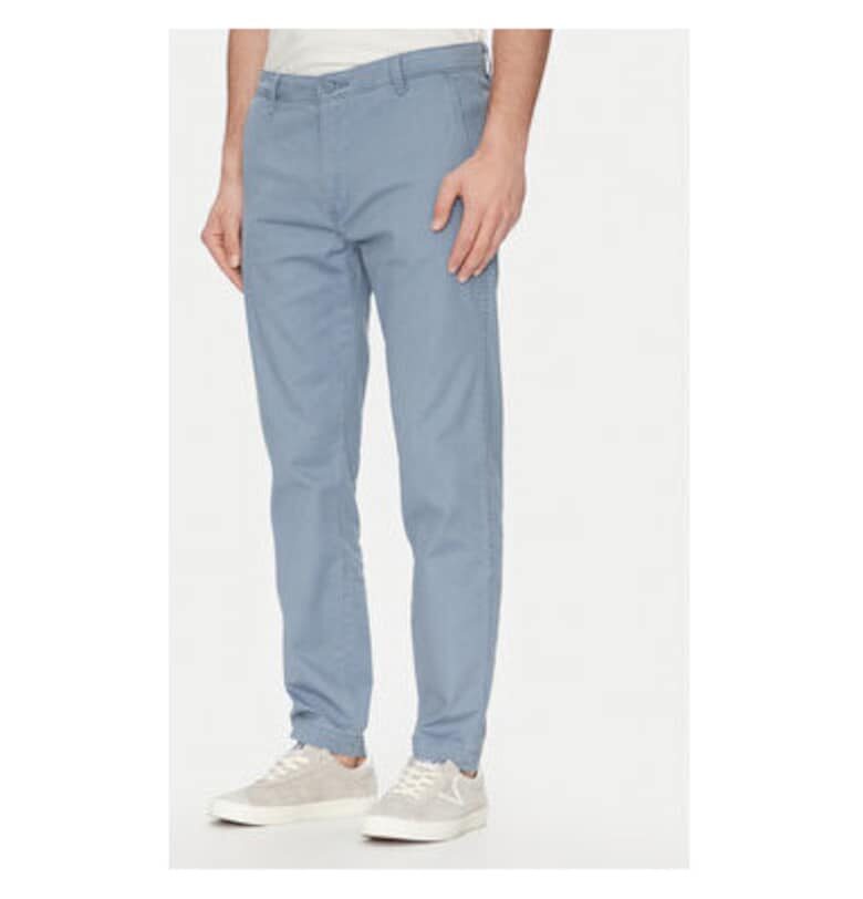 Мъжки чинос панталон Levi S - 17196-0155 - Памук/Лен - Син - Син Levis