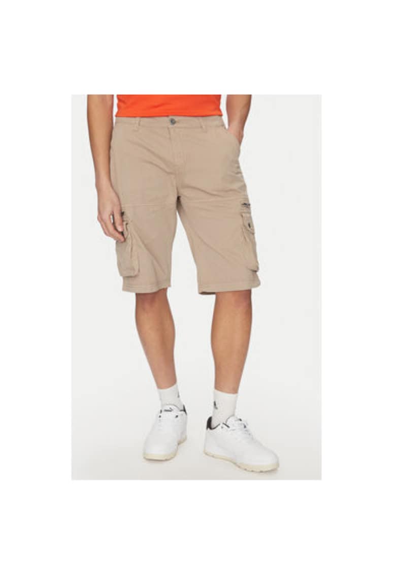 Мъжки шорти 136250 - памук - бежов - Бежов ALPHA INDUSTRIES