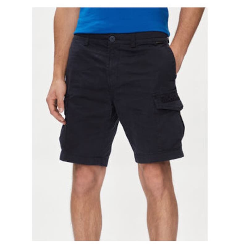 Мъжки шорти -  303757397 - Памук - Син Napapijri