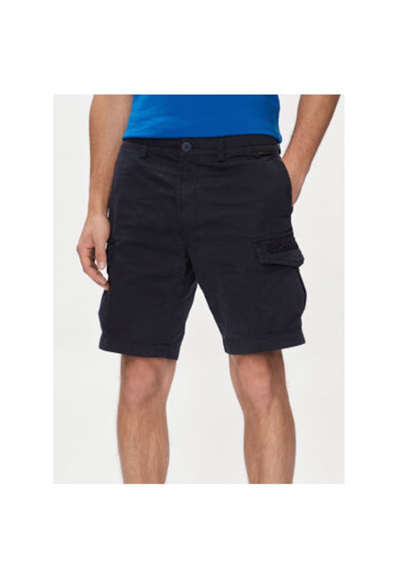 Мъжки шорти - 303757397 - Памук - Син Napapijri