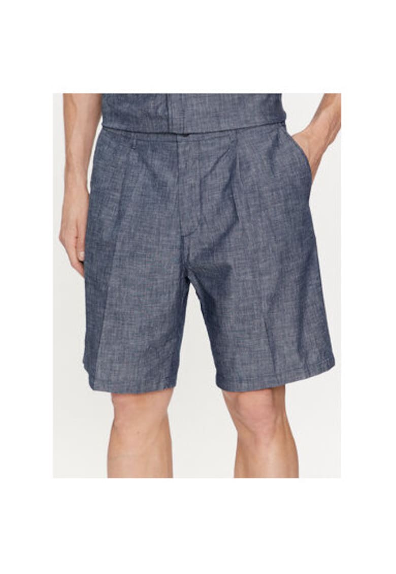 Мъжки шорти - 303787097 - Памук - Син - Син United Colors of Benetton