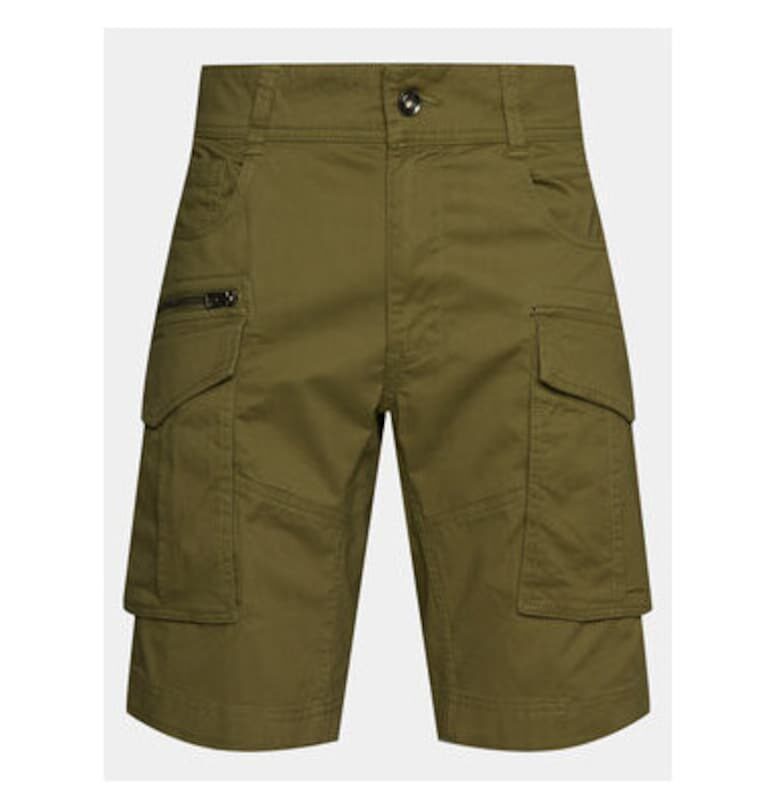 Мъжки шорти -  303873592 - Памук - Зелен - Зелен Replay