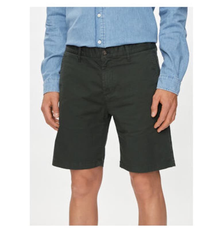 Мъжки шорти - Marc O'Polo - 303612474 - Памук - Зелен - Зелен marc o polo