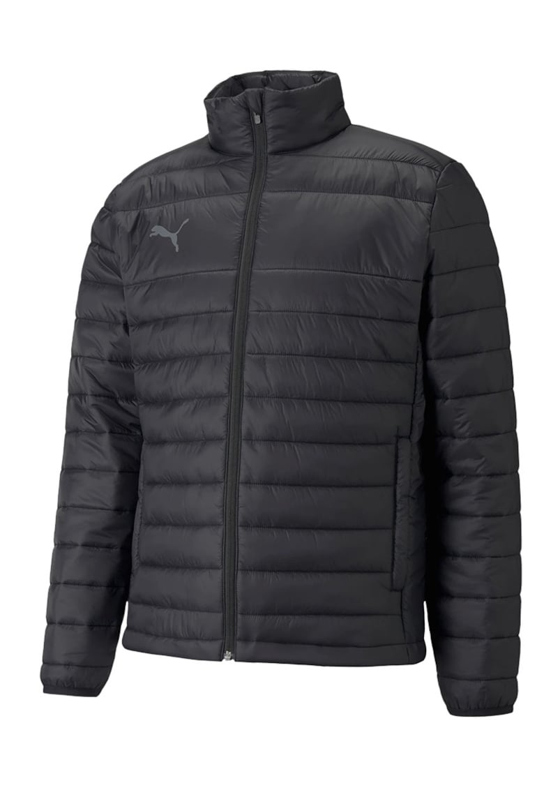 Мъжко ватирано яке - TeamLIGA - Найлон/Полиестер - Черно Puma