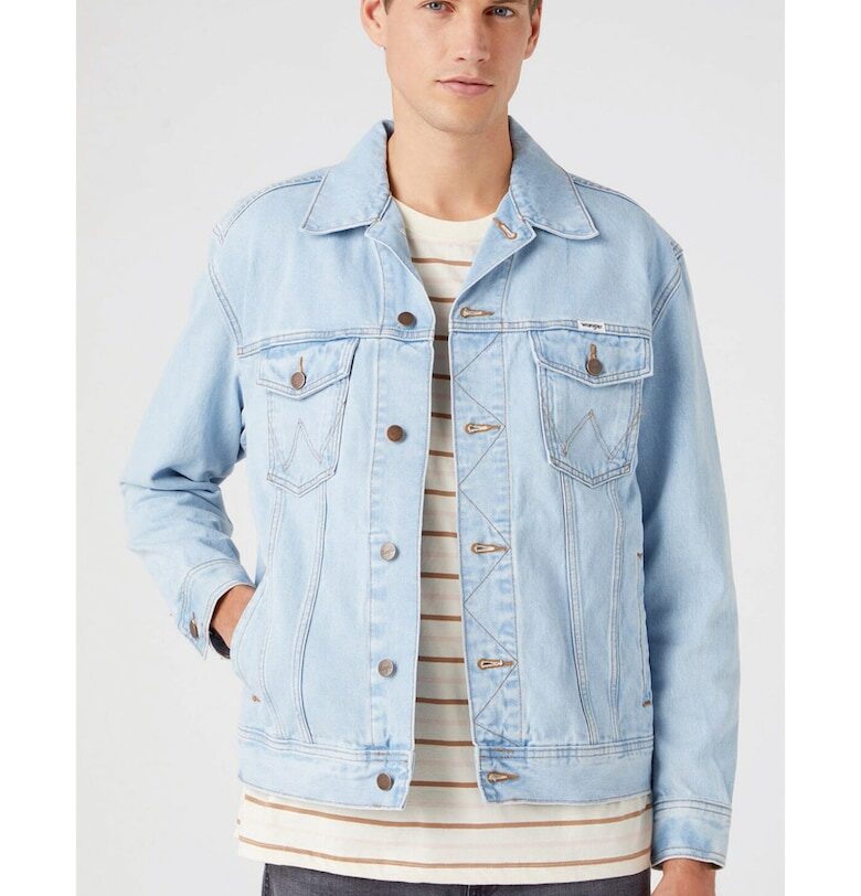 Мъжко дънково яке -  Памук - Син Wrangler