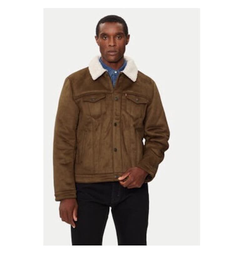 Мъжко палто -  304233005 - Полиестер - Кафяв - Кафяв Levis