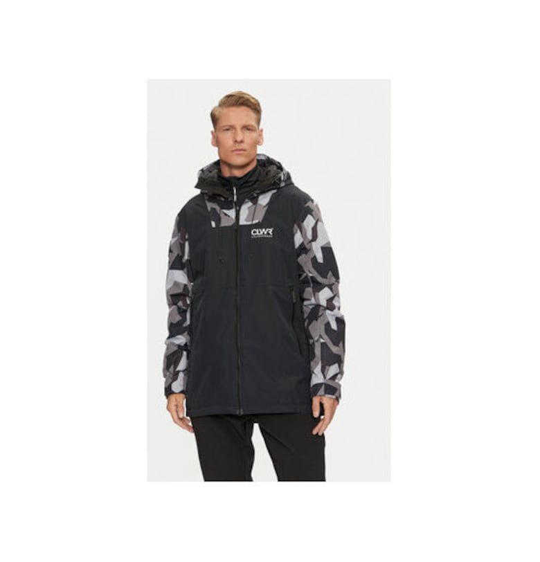 Мъжко ски яке -  304703812 - Рециклиран полиестер - Черно - Черен Colourwear