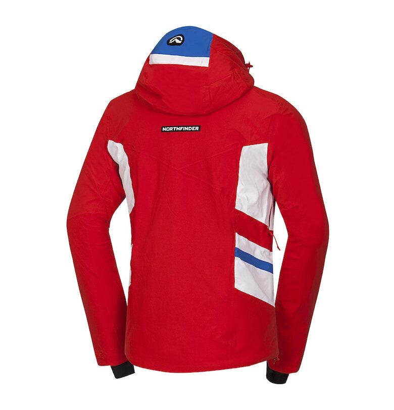 Мъжко ски яке Primaloft Eco 10K/10K Damien - Червен NORTHFINDER