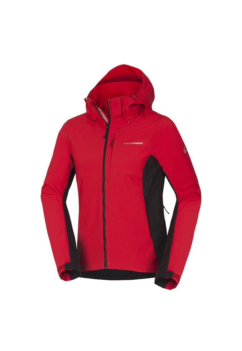 Мъжко софтшел яке 5K/5K Marquis - Тъмночервен NORTHFINDER