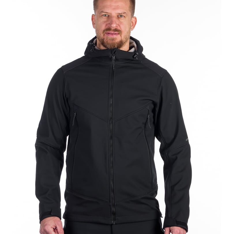 Мъжко софтшел яке за открито 10K/10K Morris - Черен NORTHFINDER