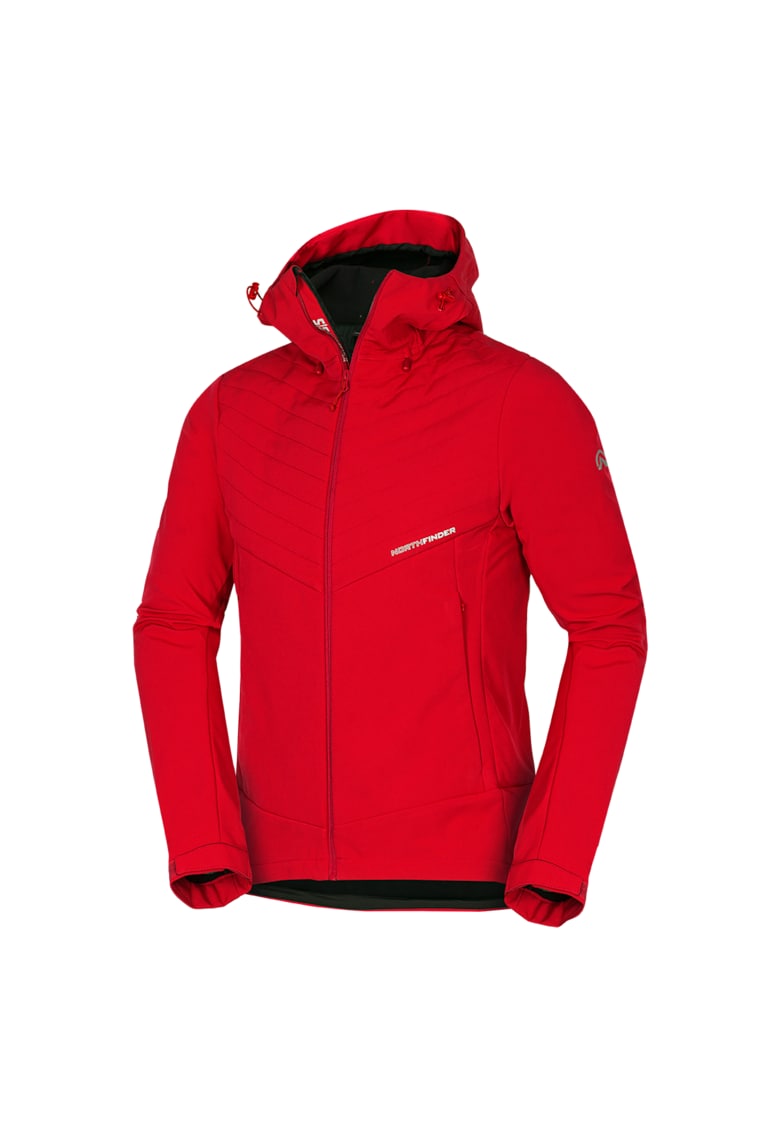 Мъжко софтшел яке с изолация 5K/5K Marquis - Червен NORTHFINDER