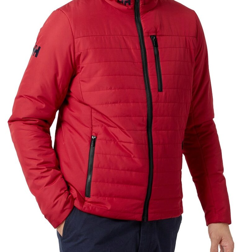 Мъжко улично яке -  Crew Insulator Jacket 2.0 - Червен Helly Hansen