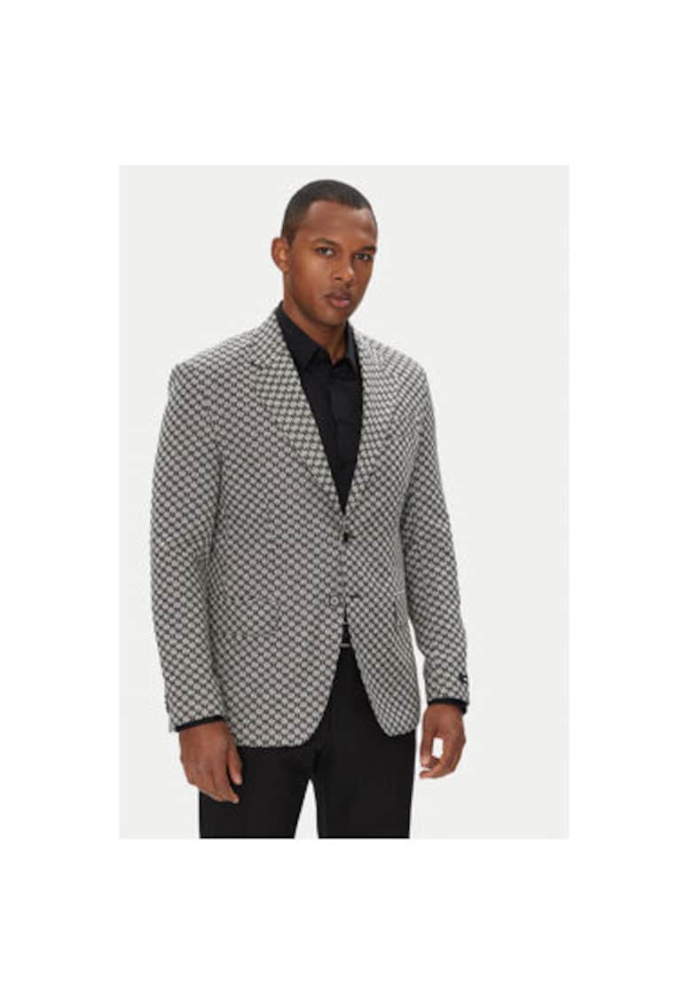 Мъжко яке 155106 553115 - Вискоза/Полиестер - Сив - Сив Karl Lagerfeld