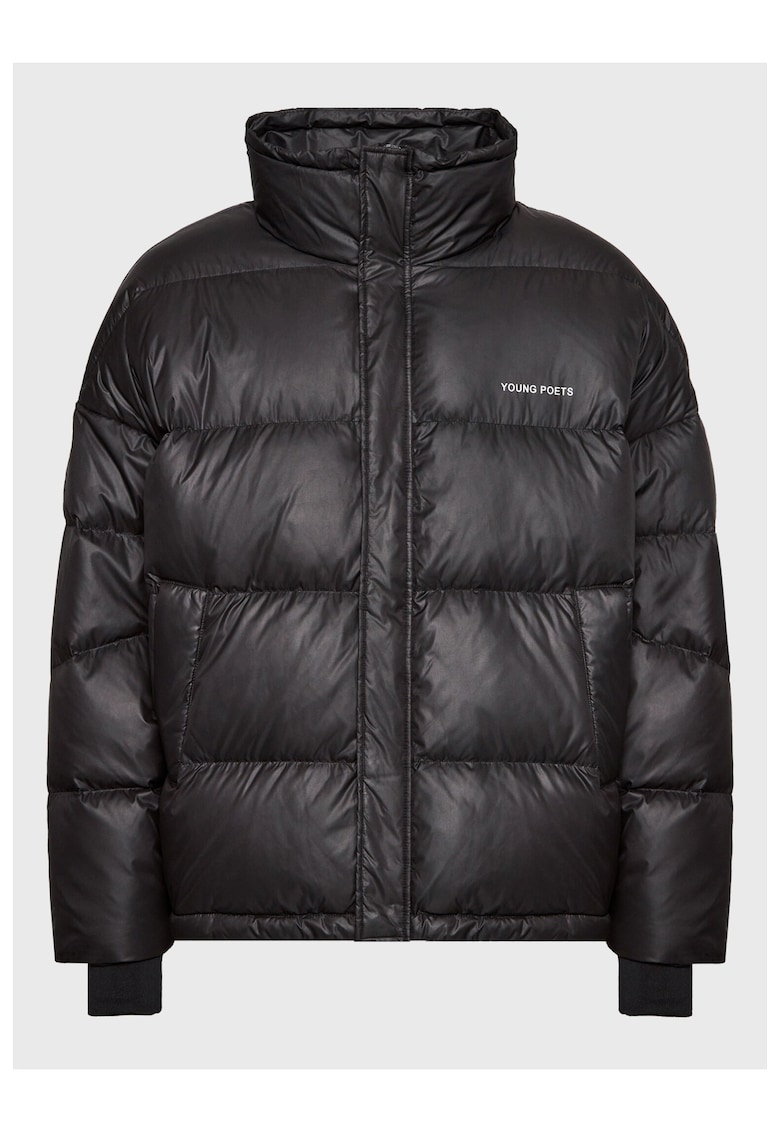 Мъжко яке - 301129394 - Полиестер - Черно - Черен Young Poets Society