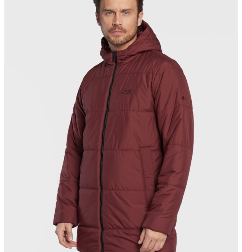 Мъжко яке -  301796787 - Полиестер - Бордо Jack Wolfskin