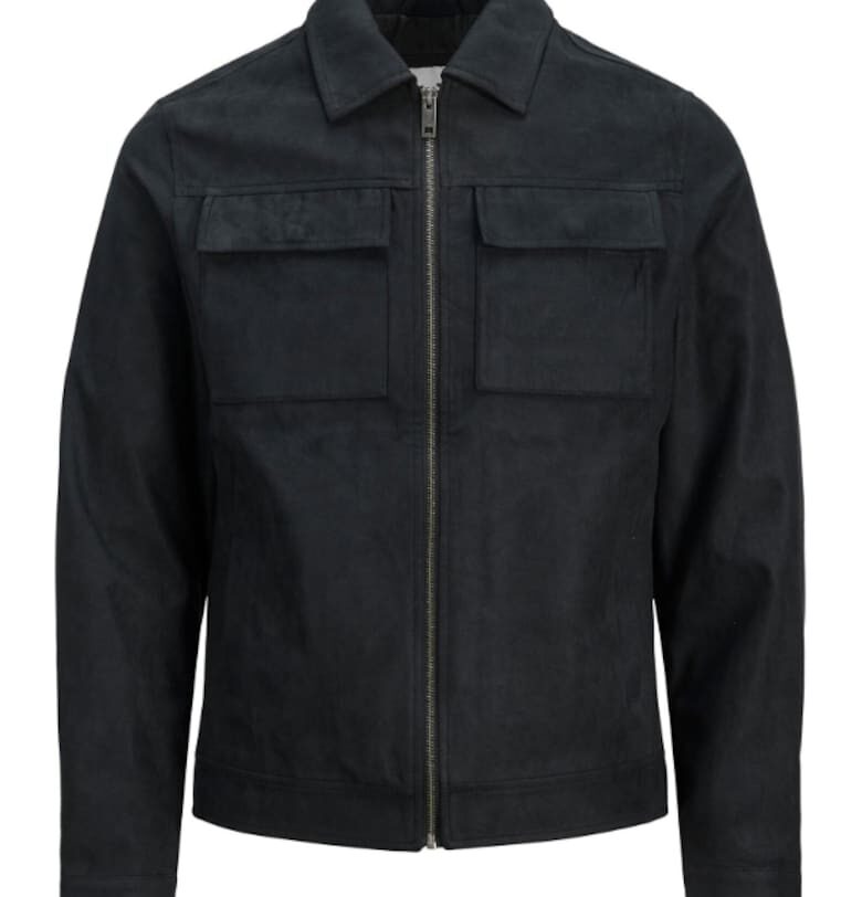 Мъжко яке -  302303946 - Полиестер - Черен Jack  Jones