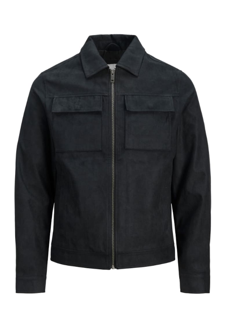 Мъжко яке - 302303946 - Полиестер - Черен Jack Jones