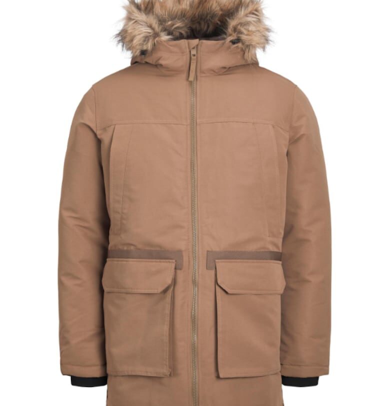 Мъжко яке -  302304936 - Полиестер - Кафяв Jack  Jones