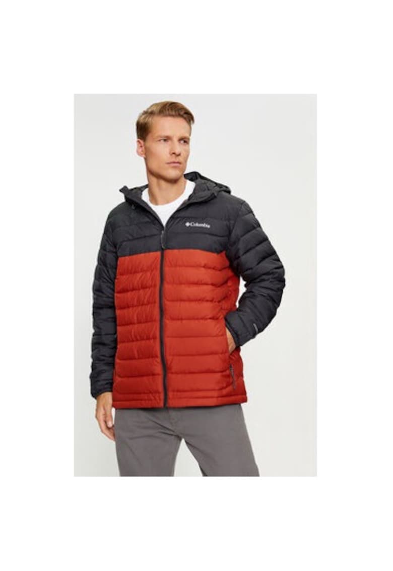 Мъжко яке - 302407200 - Полиестер - Оранжево - Оранжев Columbia