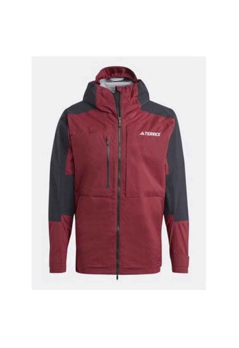 Мъжко яке - 302831487 - Рециклиран полиестер - M INTL - Червен adidas