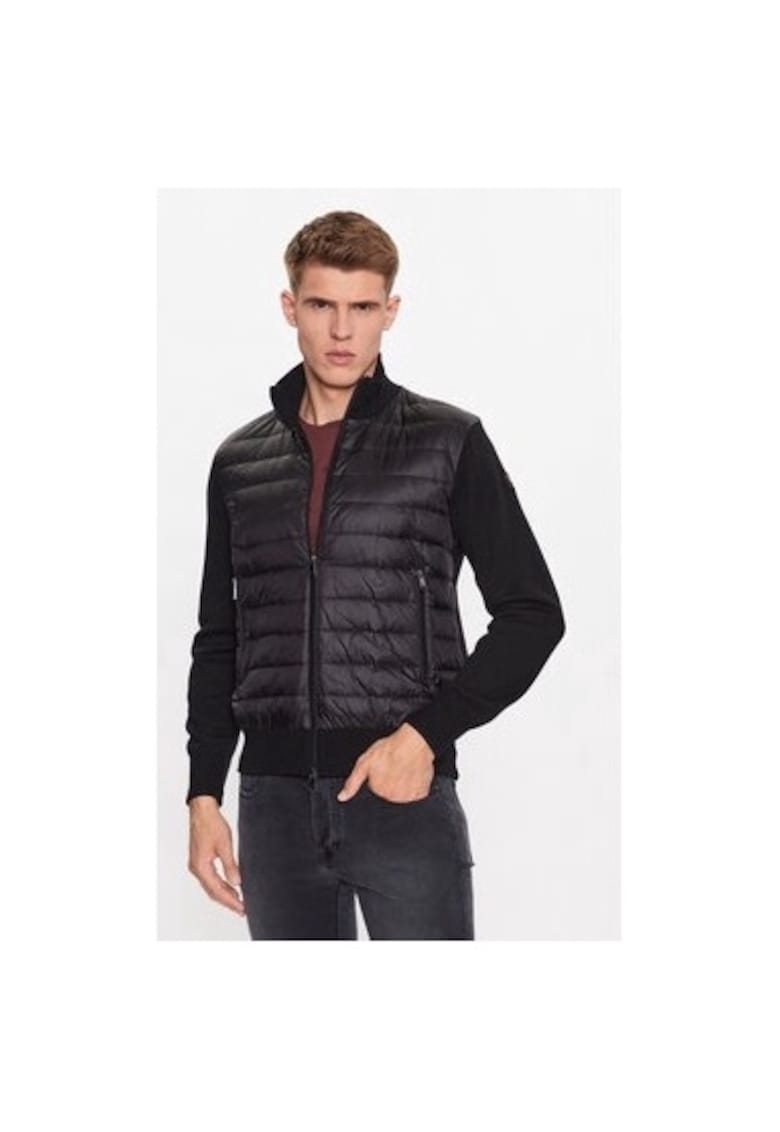 Мъжко яке - 303015305 - Вълна/Акрил - Черно - Черен Paul Shark