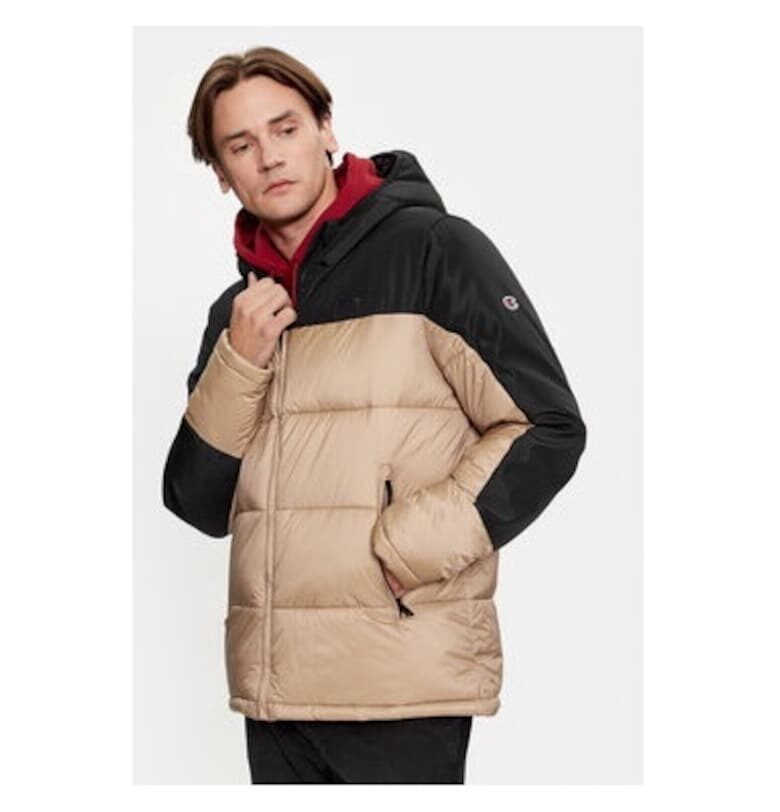 Мъжко яке -  303092610 - Полиамид - Бежов - Бежов Champion