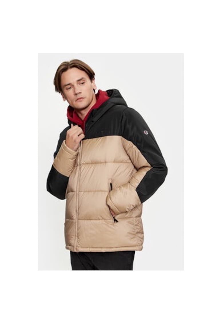 Мъжко яке - 303092610 - Полиамид - Бежов - Бежов Champion