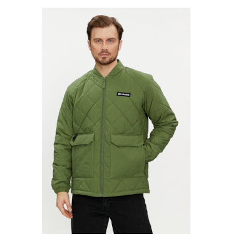 Мъжко яке -  303382872 - Полиестер - Зелено - Зелен Columbia