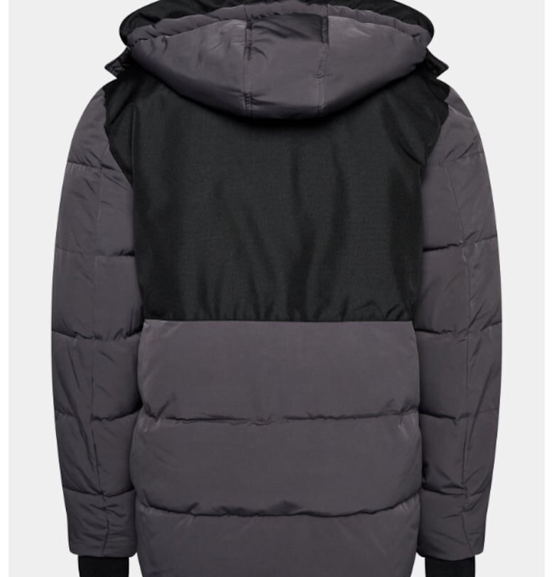 Мъжко яке -  303548360 - Полиестер - Сив Indicode