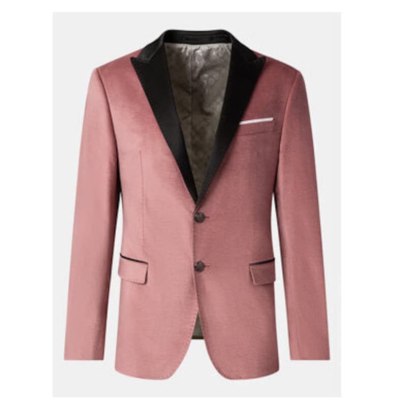 Мъжко яке -  303583194 - Полиестер/Вълна - Розово - Розово Joop