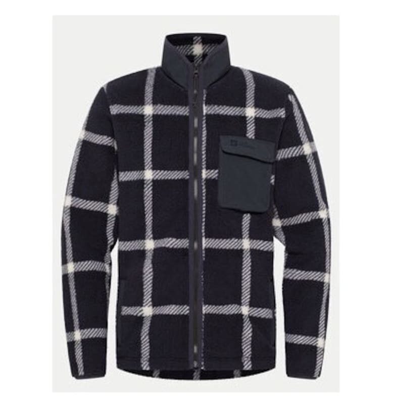 Мъжко яке -  303953430 - Полиестер - Син - Син Jack Wolfskin