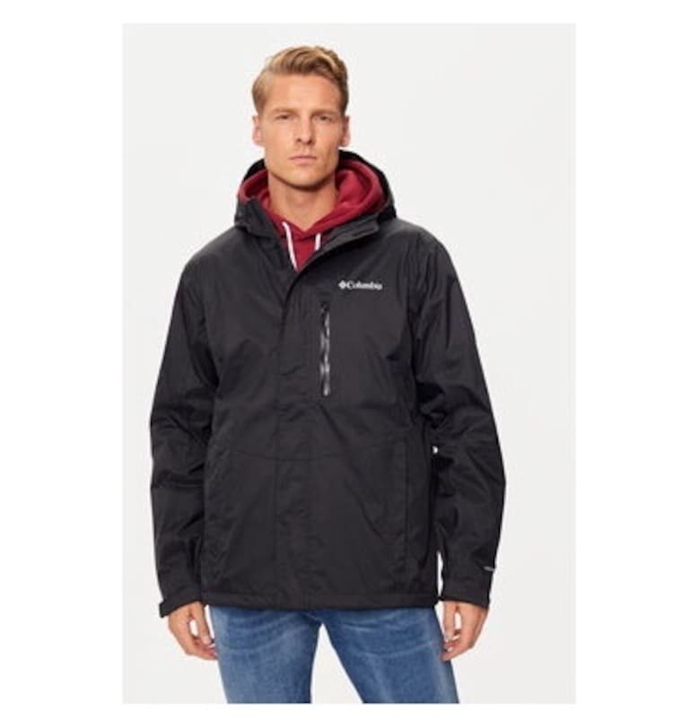 Мъжко яке -  303982140 - Найлон - Черно - Черен Columbia