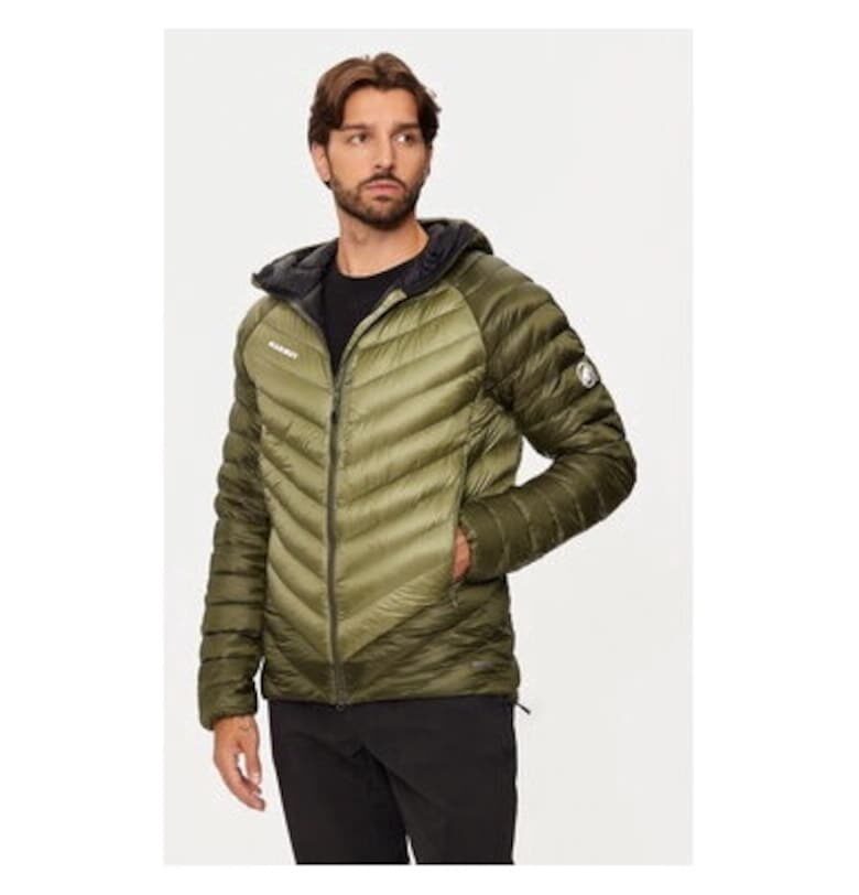 Мъжко яке -  304114847 - Полиамид - Зелено - Зелен Mammut