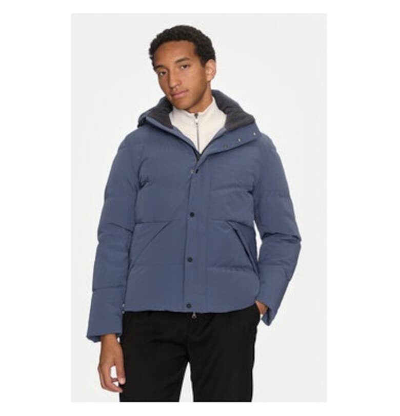 Мъжко яке -  304174551 - Полиестер - Син - Син Paul Shark