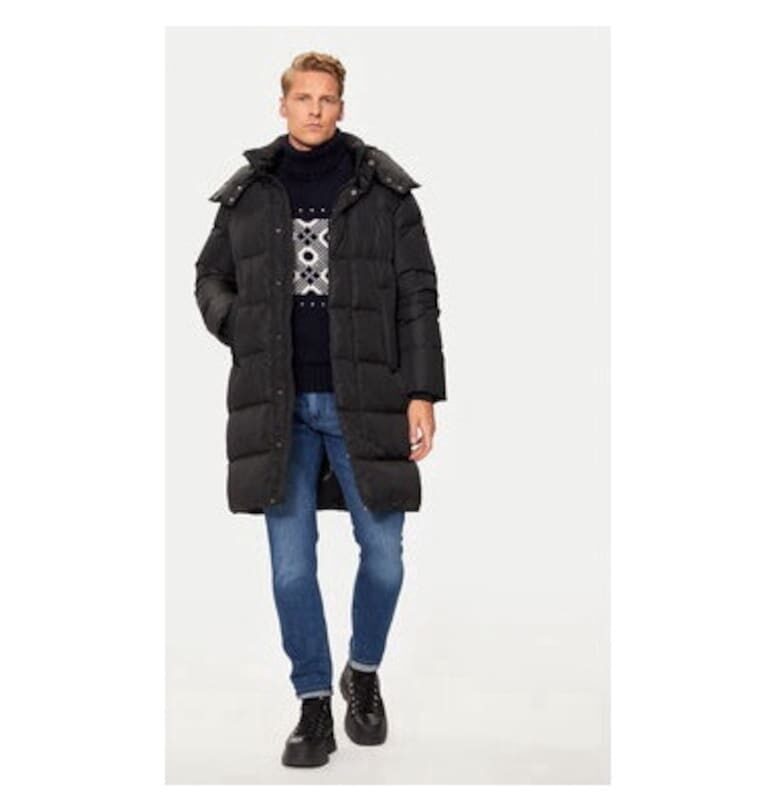 Мъжко яке -  304198632 - Полиамид - Черно - Черен BOMBOOGIE